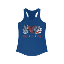 Load image into Gallery viewer, Peace Love Dogs - Women's Ideal Racerback Tank