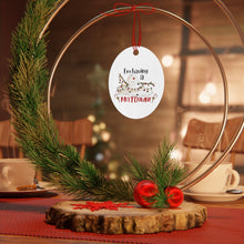 Load image into Gallery viewer, I'm Having A Melt Down Metal Ornaments (Oval)