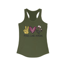 Load image into Gallery viewer, Peach Love Nursing - Women's Ideal Racerback Tank