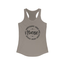 Load image into Gallery viewer, Nurse - Women's Ideal Racerback Tank