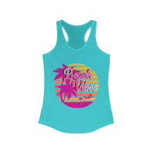 Load image into Gallery viewer, Beach Vibes Women's Ideal Racerback Tank