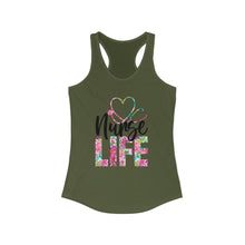 Load image into Gallery viewer, Nurse Life - Women's Ideal Racerback Tank