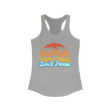 Load image into Gallery viewer, Beach Please Women's Ideal Racerback Tank