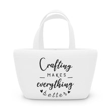 Load image into Gallery viewer, Crafting Makes Everything Better - Soft Picnic Bag