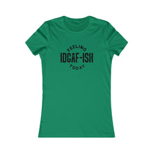 Load image into Gallery viewer, Feeling IDGAfish Distressed Black - Women's Favorite Tee