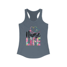 Load image into Gallery viewer, Nurse Life - Women's Ideal Racerback Tank