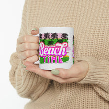 Load image into Gallery viewer, Beach Time Ceramic Mug 11oz