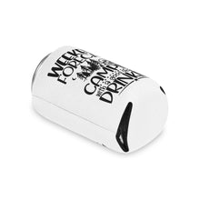 Load image into Gallery viewer, Weekend Forecast Camping with a good chance of drinking - Can Cooler