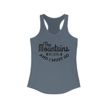 Load image into Gallery viewer, Mountains - Women's Ideal Racerback Tank