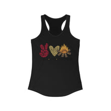 Load image into Gallery viewer, Peace Love Campfire - Women's Ideal Racerback Tank