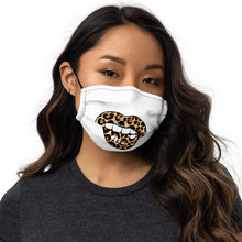 Load image into Gallery viewer, Lips - Leopard - Premium face mask