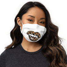 Load image into Gallery viewer, Lips - Leopard - Premium face mask