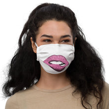 Load image into Gallery viewer, Glitter Lip Hot Pink - Premium face mask