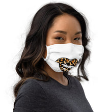 Load image into Gallery viewer, Lips - Leopard - Premium face mask