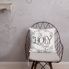 Load image into Gallery viewer, Oh Holy Night Premium Pillow