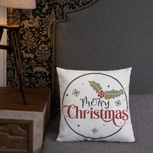 Load image into Gallery viewer, Merry Christmas Premium Pillow