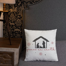Load image into Gallery viewer, Peace On Earth Premium Pillow