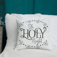 Load image into Gallery viewer, Oh Holy Night Premium Pillow