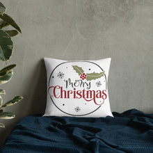 Load image into Gallery viewer, Merry Christmas Premium Pillow