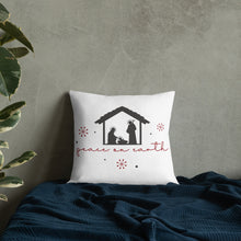 Load image into Gallery viewer, Peace On Earth Premium Pillow