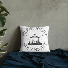 Load image into Gallery viewer, Silent Night Holy Night Premium Pillow