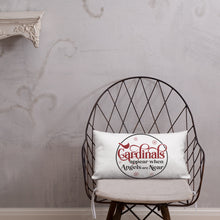 Load image into Gallery viewer, Cardinals Appear When Angels Are Near Premium Pillow
