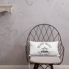 Load image into Gallery viewer, Silent Night Holy Night Premium Pillow