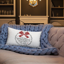 Load image into Gallery viewer, The Most Wonderful Time Premium Pillow