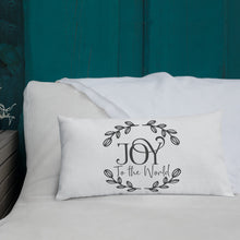 Load image into Gallery viewer, Joy To The World Premium Pillow