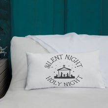 Load image into Gallery viewer, Silent Night Holy Night Premium Pillow