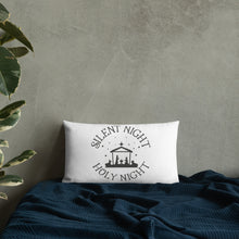Load image into Gallery viewer, Silent Night Holy Night Premium Pillow