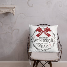 Load image into Gallery viewer, The Most Wonderful Time Premium Pillow