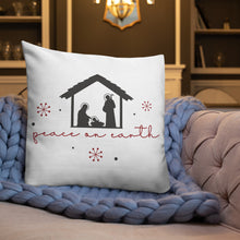 Load image into Gallery viewer, Peace On Earth Premium Pillow