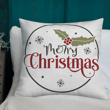 Load image into Gallery viewer, Merry Christmas Premium Pillow