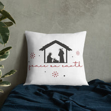 Load image into Gallery viewer, Peace On Earth Premium Pillow