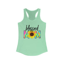 Load image into Gallery viewer, Blessed Mom - Women's Ideal Racerback Tank