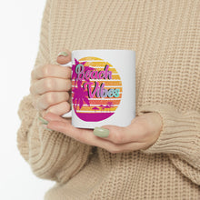 Load image into Gallery viewer, Beach Vibes Ceramic Mug 11oz