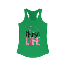 Load image into Gallery viewer, Nurse Life - Women's Ideal Racerback Tank