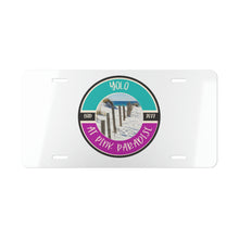 Load image into Gallery viewer, Yolo at Pink Paradise Vanity Plate