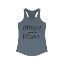 Load image into Gallery viewer, Blessed Mama - Women's Ideal Racerback Tank