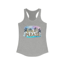Load image into Gallery viewer, Beach Please Women's Ideal Racerback Tank