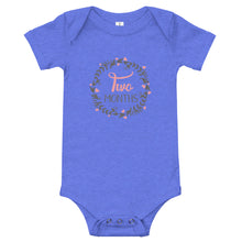 Load image into Gallery viewer, Two Months - Baby short sleeve one piece