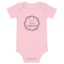 Load image into Gallery viewer, Two Months - Baby short sleeve one piece