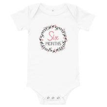 Load image into Gallery viewer, Six Months - Baby short sleeve one piece