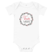 Load image into Gallery viewer, Four Week - Baby short sleeve one piece