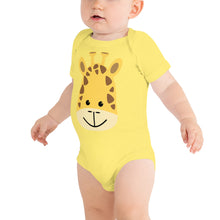 Load image into Gallery viewer, Baby Giraffe Short Sleeve One Piece Jumper