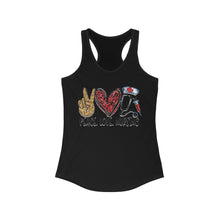 Load image into Gallery viewer, Peace Love Nursing - Women's Ideal Racerback Tank