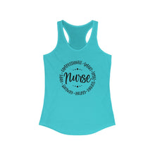 Load image into Gallery viewer, Nurse - Women's Ideal Racerback Tank
