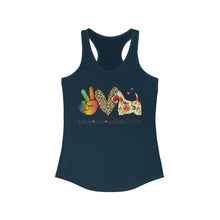 Load image into Gallery viewer, Peace Love Scottish Terrier - Women's Ideal Racerback Tank
