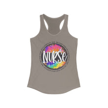 Load image into Gallery viewer, Nurse - Women's Ideal Racerback Tank
